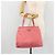 PRADA Borsa a mano in nylon rosa argento Auth bs34689 - vista 25
