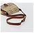 Borsa a Spalla Burberrys Nova Check in Pelle PVC Beige Oro Auth 176693 D'oro - vista 7