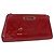 LOUIS VUITTON Trousse Pouch Monogram Vernis Pomme D'amour M93568 LV Auth 176959 Vermelho