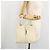 Borsa a mano GUCCI Jackie in pelle avorio argento 002 1065 Auth ep14245 Crudo - vista 23