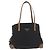 Borsa Tote Prada in nylon nero argento Auth 176297 - vista 2