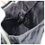 Borsa Tote Prada in nylon nero argento Auth 176297 - vista 22