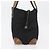 Borsa Tote Prada in nylon nero argento Auth 176297 - vista 4