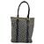 Sac fourre-tout en toile Trotter Christian Dior bleu marine et or Auth bs34597A Doré - vue 2
