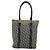 Sac fourre-tout en toile Trotter Christian Dior bleu marine et or Auth bs34597A Doré - vue 3