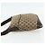 Borsa a Spalla GG Canvas Gucci Beige Argento 145857 Auth 177160 - vista 4