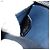 VALENTINO Borsa a Spalla Rock Studs in Pelle Blu Navy e Oro Auth BA12296A D'oro - vista 12