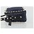 VALENTINO Borsa a Spalla Rock Studs in Pelle Blu Navy e Oro Auth BA12296A D'oro - vista 4