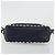VALENTINO Borsa a Spalla Rock Studs in Pelle Blu Navy e Oro Auth BA12296A D'oro - vista 5