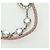 Borsa a Spalla Miu Miu Matelassé in Pelle 2 in 1 Rosa Argento Auth 176382SAM - vista 9