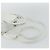 FENDI Borsa a Mano in Pelle 2 in 1 Bianca Argento Auth ka4058 Bianco - vista 7