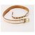 Cintura LOUIS VUITTON in tela e pelle 2 pezzi Rosa Beige LV Auth ti3901 - vista 9