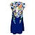 Stella Mc Cartney Vestido de seda impressa multicolorido azul Stella McCartney - vista 3