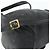 MCM Vicetos Logogram Zaino PVC Nero Oro Auth bs34507 D'oro - vista 13