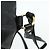 MCM Vicetos Logogram Zaino PVC Nero Oro Auth bs34507 D'oro - vista 7