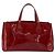 LOUIS VUITTON Borsa Wilshire PM Monogram Vernis Pomme D'amour M93642 Auth 177153 Rosso - vista 3