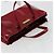 LOUIS VUITTON Borsa Wilshire PM Monogram Vernis Pomme D'amour M93642 Auth 177153 Rosso - vista 6
