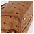 MCM Vicetos Logogram Borsa a Mano PVC Pelle Marrone Oro Auth 175062 D'oro - vista 10