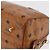 MCM Vicetos Logogram Borsa a Mano PVC Pelle Marrone Oro Auth 175062 D'oro - vista 13