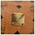 MCM Vicetos Logogram Borsa a Mano PVC Pelle Marrone Oro Auth 175062 D'oro - vista 15