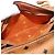 MCM Vicetos Logogram Borsa a Mano PVC Pelle Marrone Oro Auth 175062 D'oro - vista 21