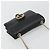 Borsa a Spalla con Catena in Pelle Nera e Oro GUCCI 510304 Auth bs34494 Nero D'oro - vista 6