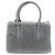 PRADA MONTONE Borsa a Spalla in Pelliccia Sintetica Galleria Fur 2way Grigio Oro Auth ki6631M Marrone D'oro - vista 3