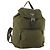 Zaino PRADA in nylon khaki argento autentico 174854 Cachi