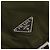 Zaino PRADA in nylon khaki argento autentico 174854 Cachi - vista 17