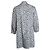 Autre Marque Guilty Parties, abrigo estampado de leopardo de las nieves Negro Blanco - vista 3