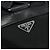 Zaino PRADA in nylon nero argento Auth ka4116A - vista 14