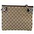 Borsa a Spalla GG Canvas Gucci Beige Argento 120841 Auth ep14120 - vista 2