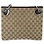 Borsa a Spalla GG Canvas Gucci Beige Argento 120841 Auth ep14120 - vista 3