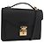 LOUIS VUITTON Bolsa de Mão Epi Monceau 28 Preta M52122 LV Auth ep14190A Preto