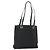 Prada Tote Bag aus schwarzem Nylon mit silberner Authentizität bs34646
