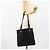 Prada Tote Bag aus schwarzem Nylon mit silberner Authentizität bs34646 - Ansicht 27