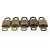 LOUIS VUITTON Set di 10 Lucchetti in Metallo Dorato LV Auth 167227 D'oro - vista 6