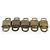 LOUIS VUITTON Set di 10 Lucchetti in Metallo Dorato LV Auth 167227 D'oro - vista 7