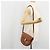 Borsa a Spalla Burberry in Pelle Marrone Oro Auth ep14186 D'oro - vista 23