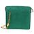 Borsa a Spalla con Catena Christian Dior in Camoscio Verde Oro Auth BA12278V D'oro - vista 3