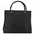 Bamboo Borsa a mano in tela GG Gucci con bambù in nylon nero e argento 002 1010 Auth ep14182 - vista 2