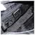 PRADA Borsa a mano in nylon nero argento Auth bs34638 - vista 17