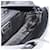 PRADA Borsa a mano in nylon nero argento Auth bs34638 - vista 18