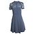 Midi-Kleid aus Spitze mit Rüschen in Lavendel von Valentino Lila