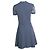Midi-Kleid aus Spitze mit Rüschen in Lavendel von Valentino Lila - Ansicht 3