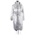 Paco Rabanne Parka plateada Plata