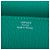 Clutch Hermès Medor in pelle verde con hardware in palladio - vista 5