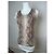 Top senza maniche in maglia con stampa pitone vintage Givenchy Boutique crema marrone M - vista 11