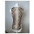 Top senza maniche in maglia con stampa pitone vintage Givenchy Boutique crema marrone M - vista 12