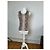 Top senza maniche in maglia con stampa pitone vintage Givenchy Boutique crema marrone M - vista 2